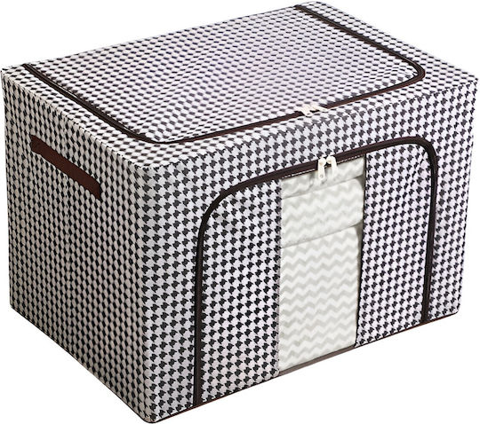 Plastic Husă pentru Haine în Culoare Negru 50x40x33cm 1buc