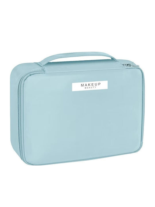 Geantă De Călătorie Flippy Cosmetice Articole De Toaletă Material Impermeabil 2 În 1 Buzunar Interior Detasabil 23 X 16 X 8 Cm Albastru