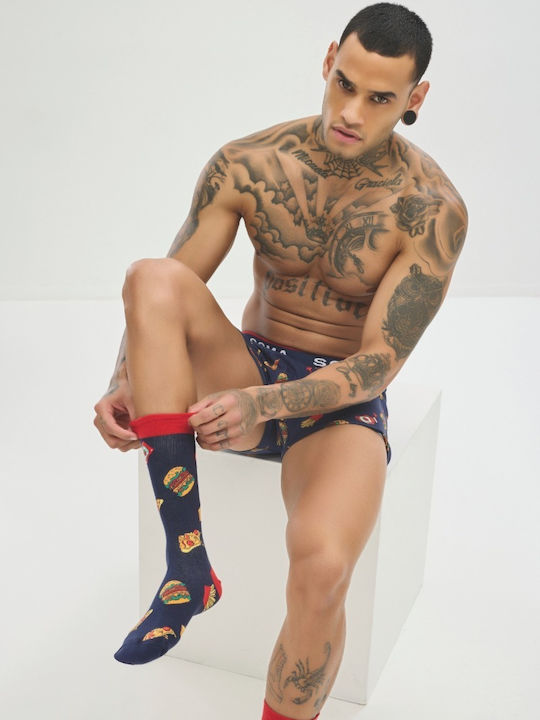 Soma Socks Herren Socken Dark Blue 1Pack