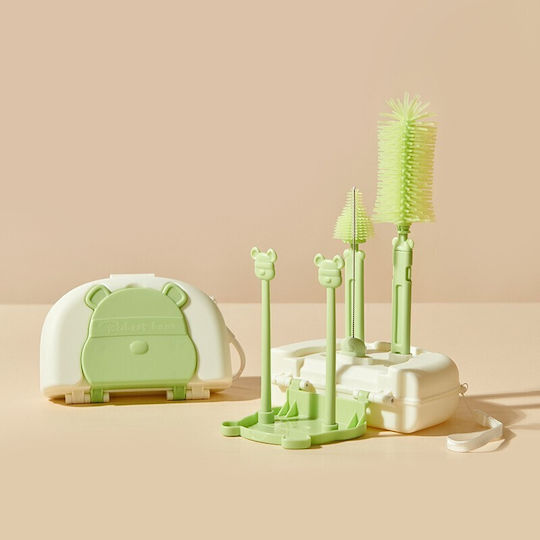 Cleaning Brush for Baby Bottles Green 1pcs