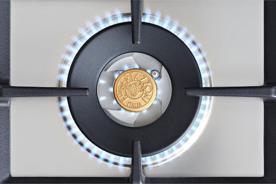 Bertazzoni Plită pe Gaz Natural Autonom Inox 89x52.2εκ.
