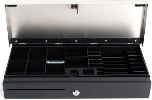 ICS Cash Drawer Flip Top with 8 Coin Slots and 7 Banknote Slots 46x17x10cm