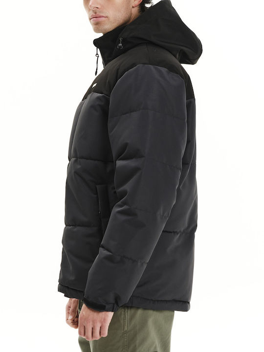 Winter Jacket Puffer Waterproof Ebony/Black