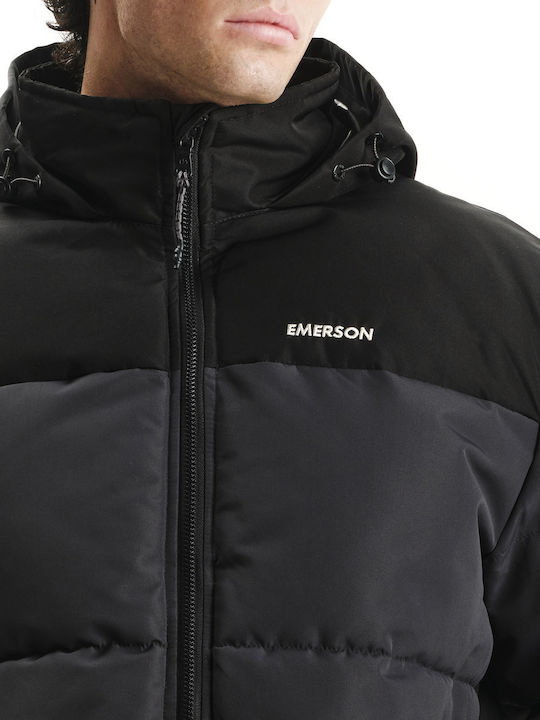 Winter Jacket Puffer Waterproof Ebony/Black