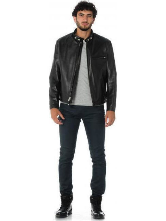 Geci Piele Negru Black