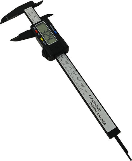 SKS Tools 40010023 Ψηφιακό Παχύμετρο με Εύρος Μέτρησης έως 0 - 150mm