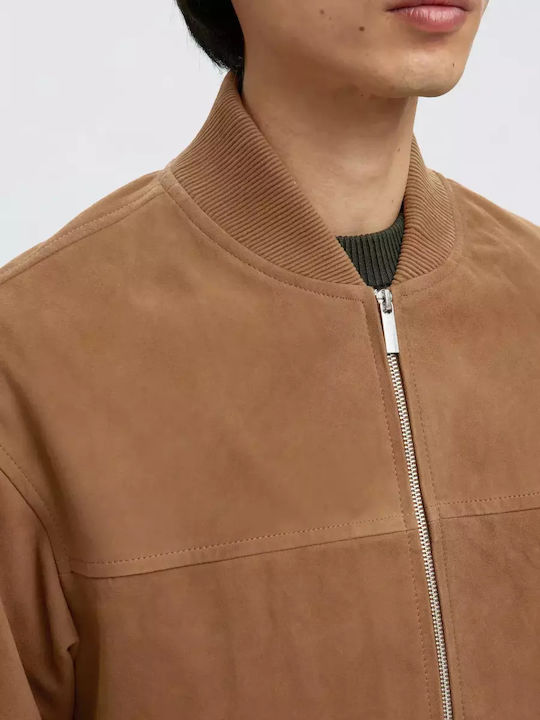 Jacke Bomber Brown