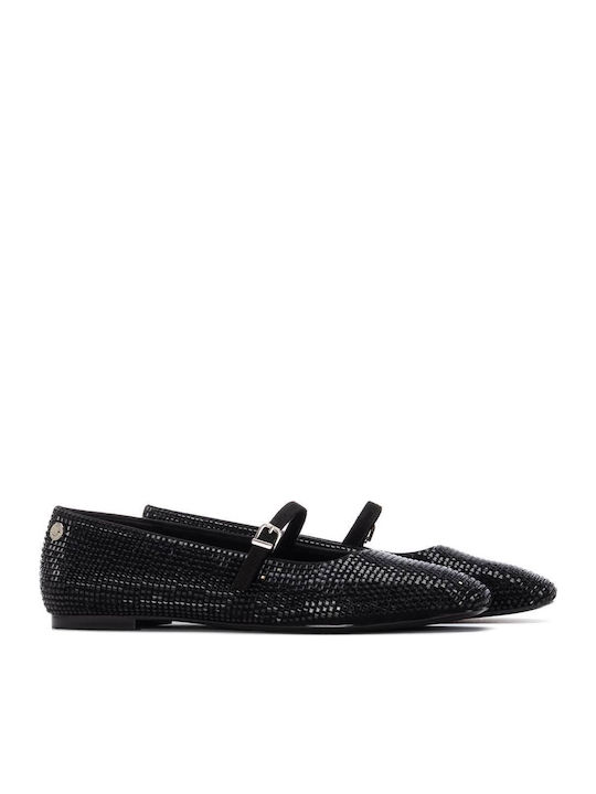 Ballerinas With strap Black