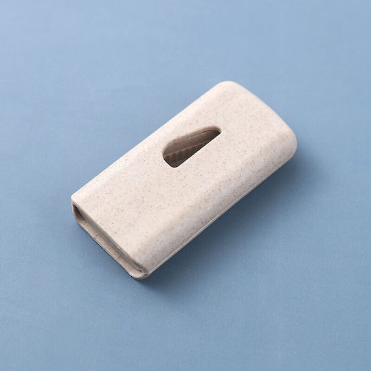 Dispozitiv De Tăiere Și Depozitare Pastile Flippy Plastic Bej 8 X 4 X 1.8 Cm