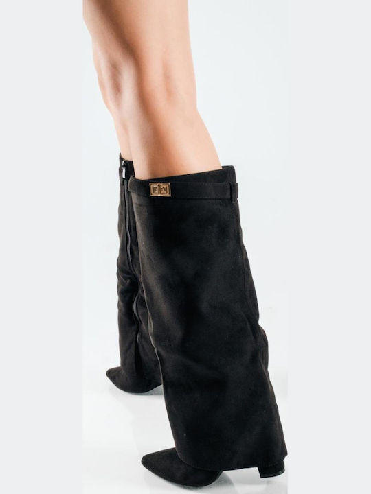 Suede Women's Boots Black