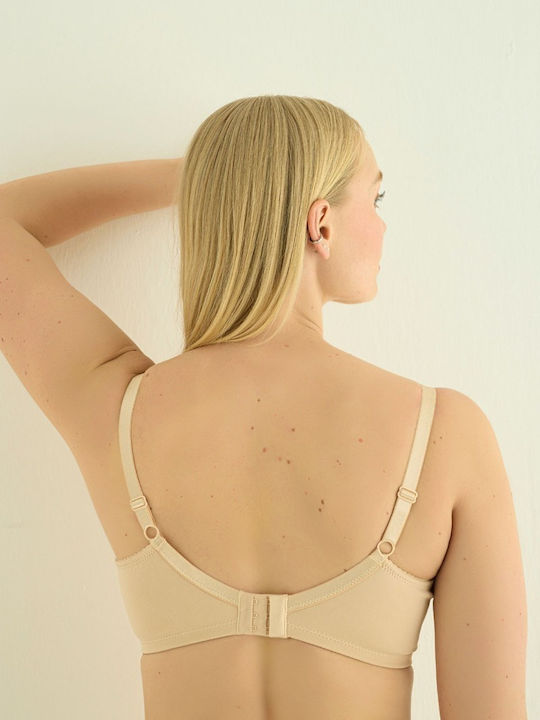 Beige Minimizer Сутиен с Банели