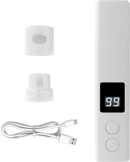Elektrische Nagelfeile Für Hunde Flippy Usb Aufladung Laser Spiel Staubdichter Deckel Elektrisches Display 15 X 3 Cm Mehrere Geschwindigkeiten Weiß