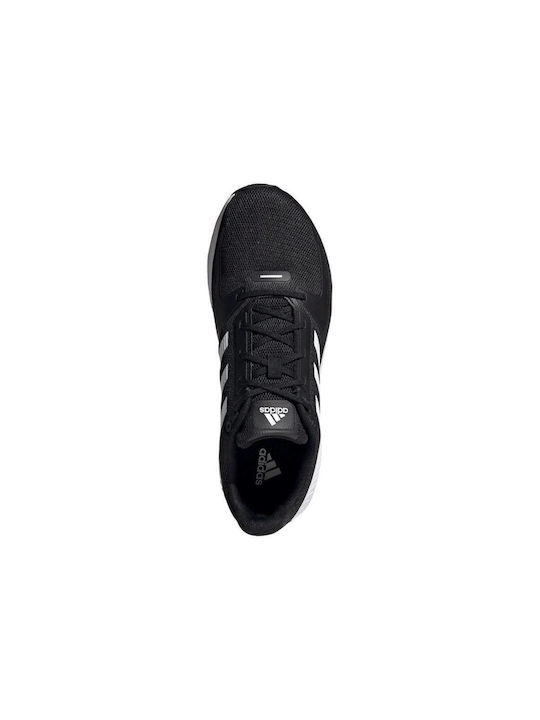 Run Falcon 2.0 Herren Sportschuhe Laufen Core Black / Cloud White / Grey Six