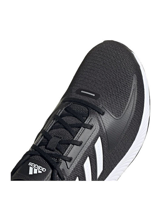 Run Falcon 2.0 Herren Sportschuhe Laufen Core Black / Cloud White / Grey Six