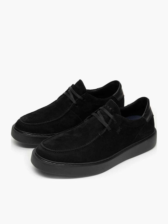Δερμάτινα Ανδρικά Loafers σε Μαύρο Χρώμα