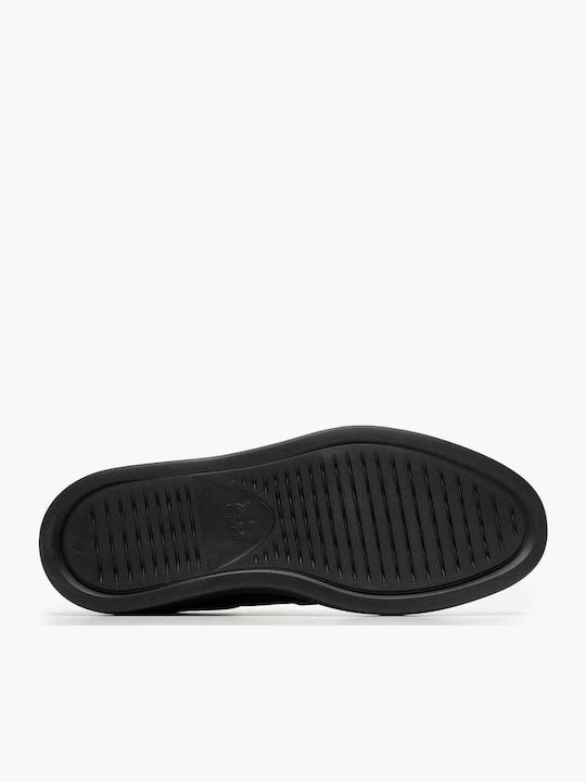 Δερμάτινα Ανδρικά Loafers σε Μαύρο Χρώμα