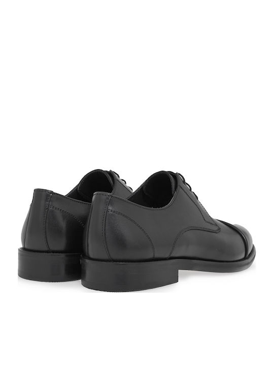Leder Herrenschuhe Schwarz