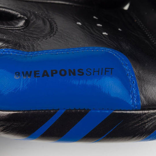 8 Weapons Boxing Gloves Leather for Match Blue