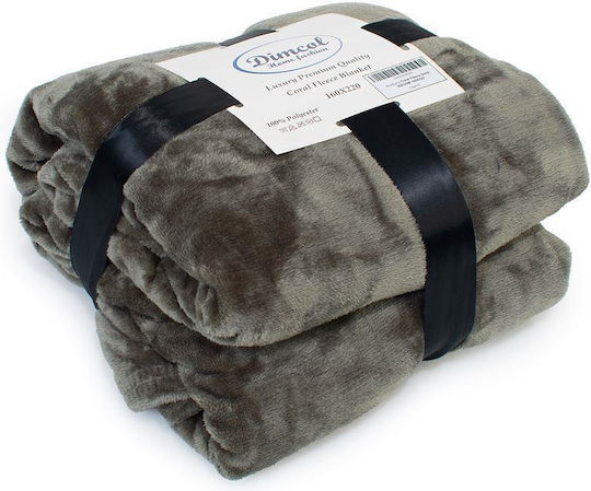 Dimcol Solid Super Double 220x240cm Olive