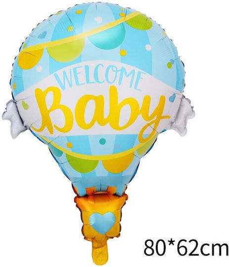 Balon Folie Jumbo Albastru 80buc