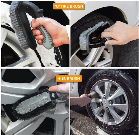 Set De Spălare Pentru Anvelope Auto Cu 10 Bucăți