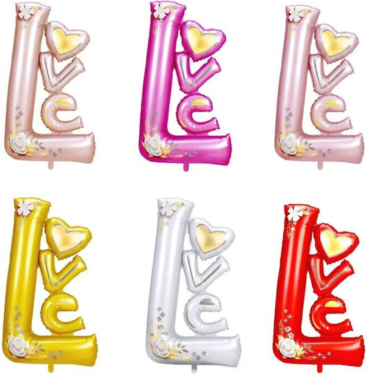 Luftballon Folie Jumbo Buchstabe Lila 110cm