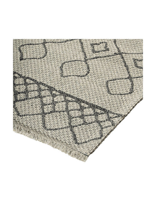 Beauty Home Modern Bedroom Rug Set Cocotton Gray 3 Pieces