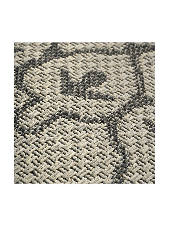 Beauty Home Modern Bedroom Rug Set Cocotton Gray 3 Pieces