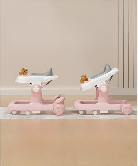 Baby Walker with Music Pink