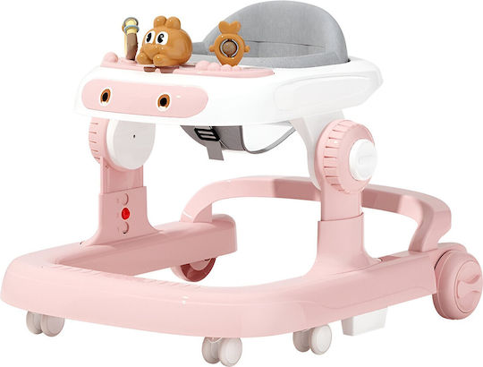 Baby Walker with Music Pink