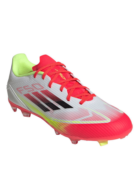adidas F50 League Football Shoes with Cleats Beige