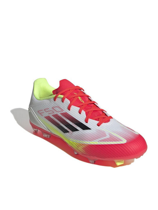 adidas F50 League Football Shoes with Cleats Beige