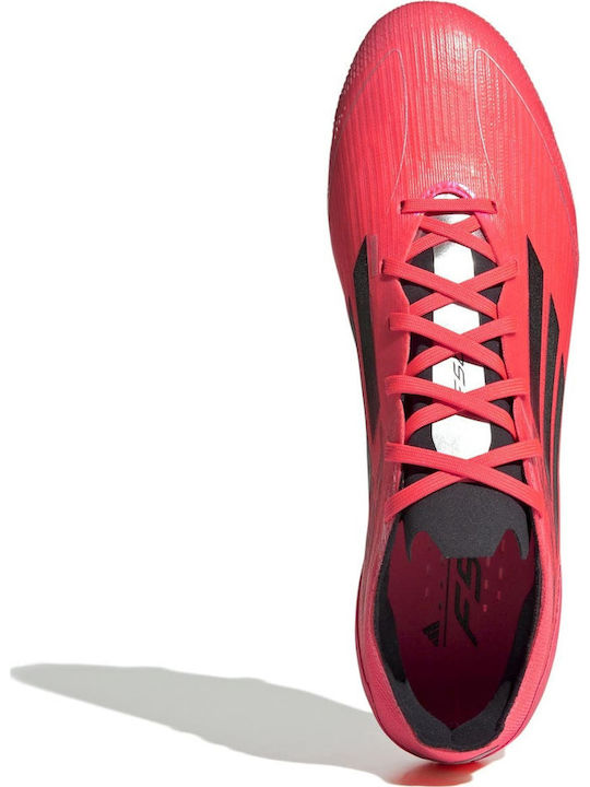 adidas F50 Pro Футболни Обувки с Бутони Червен