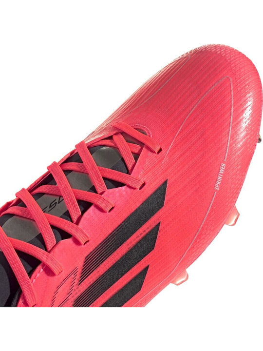 adidas F50 Pro Футболни Обувки с Бутони Червен