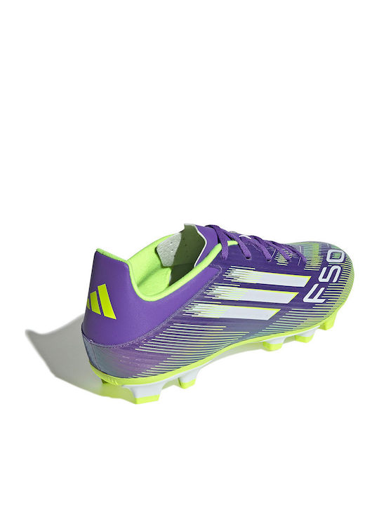 adidas Club Football Shoes with Cleats Purple
