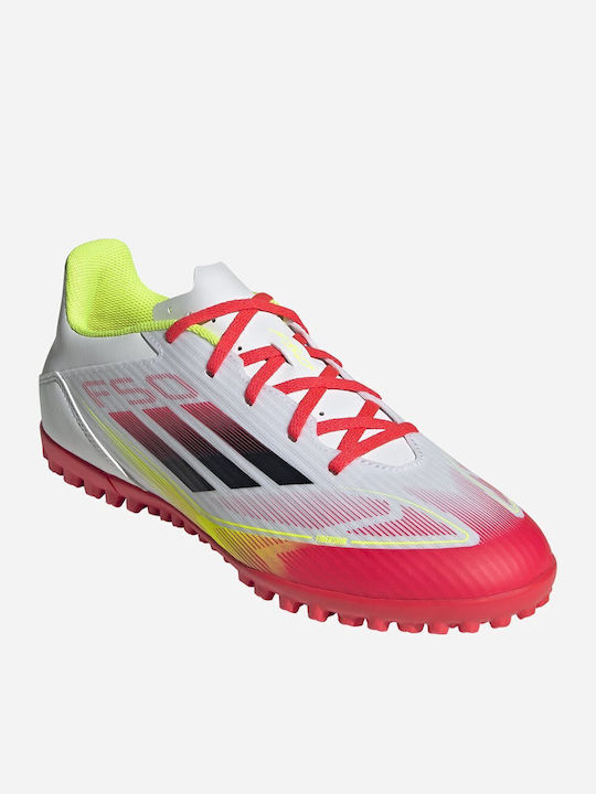 adidas F50 Club Футболни Обувки с Гумена Подметка Бял