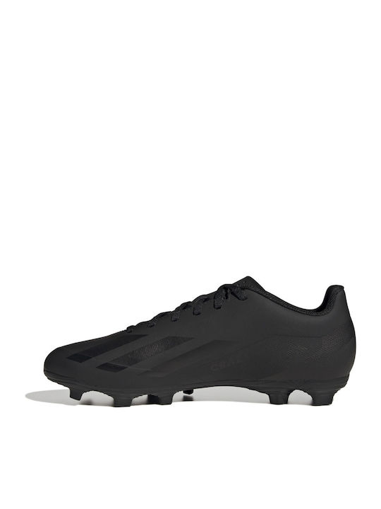 adidas X Crazyfast.4 Футболни Обувки с Бутони Черни