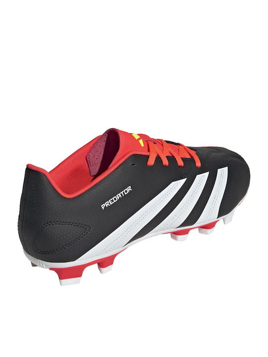adidas Predator Club Football Shoes with Cleats Black