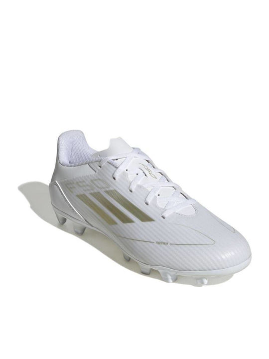 adidas F50 Club Football Shoes with Cleats White