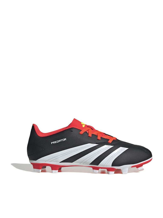 adidas Predator Club Football Shoes with Cleats Black