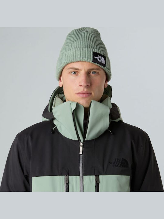 Salty Beanie Unisex Beanie Knitted in Green color