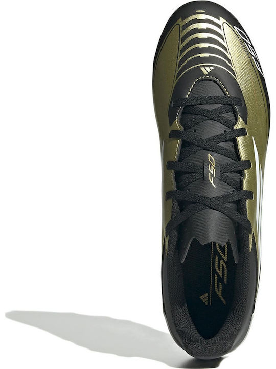 adidas F50 Club Messi Football Shoes with Cleats Gold