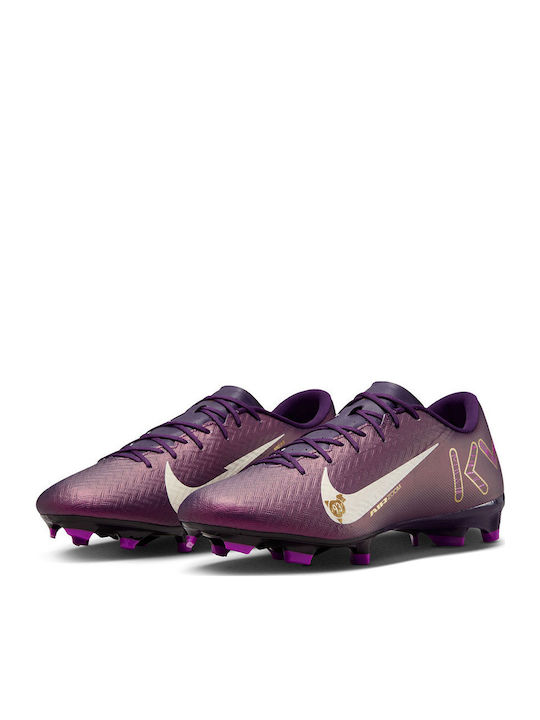 Nike Mercurial Vapor 16 Academy Kylian Mbappe Pantofi de Fotbal cu crampoane Violet