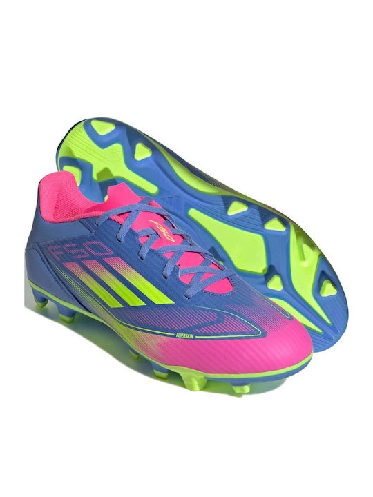 adidas F50 Club Ποδοσφαιρικά Παπούτσια με Τάπες FG/MG Μωβ