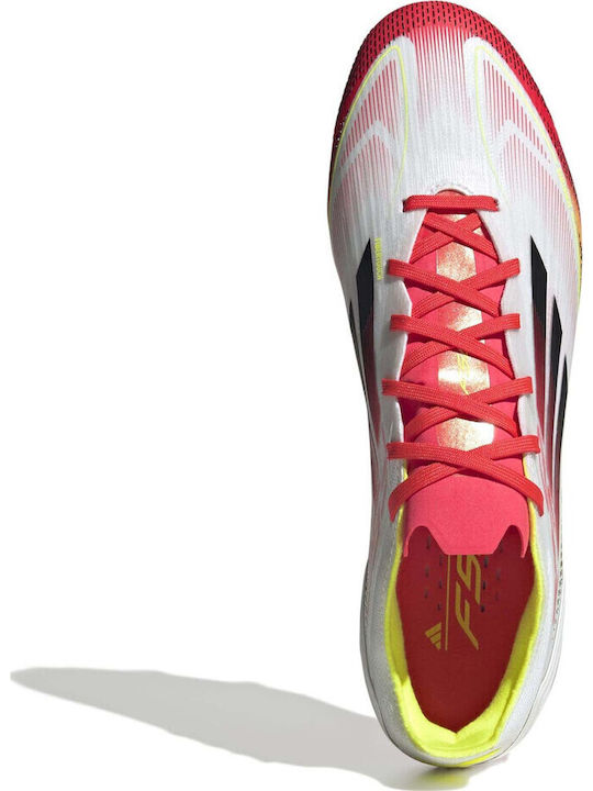 adidas F50 Pro Fußballschuhe mit Stollen Weiß