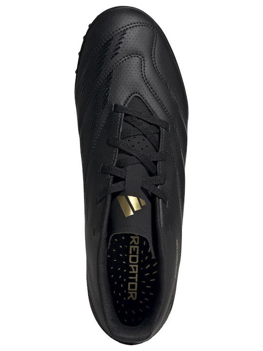 adidas Predator Club Football Shoes with Molded Cleats Black