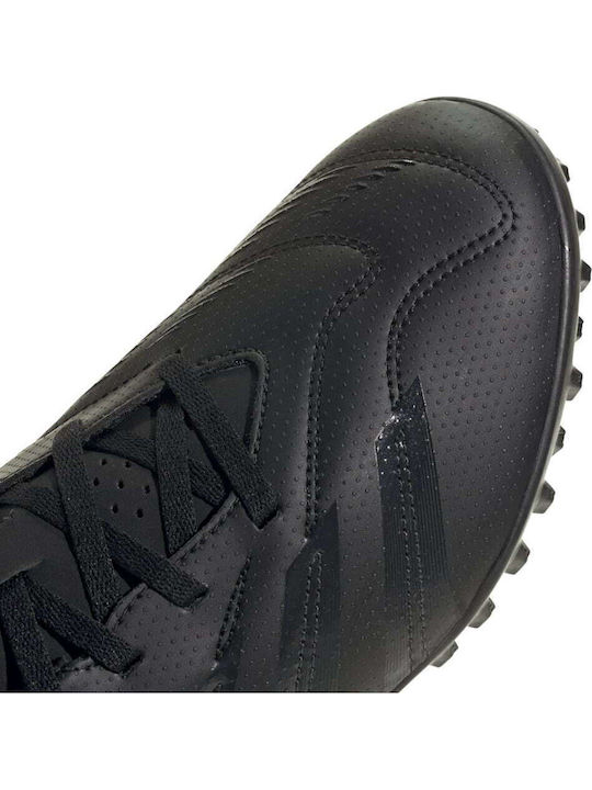 adidas Predator Club Football Shoes with Molded Cleats Black