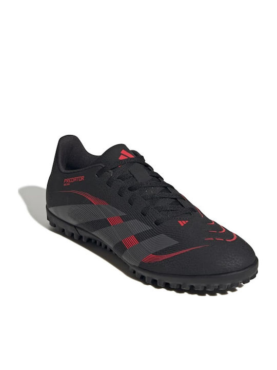 adidas Predator Club Football Shoes with Molded Cleats Black