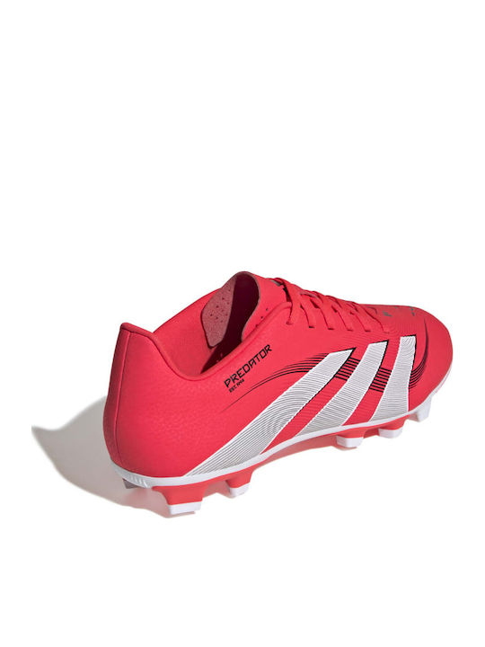 adidas Predator Club ID1326 Pantofi de Fotbal cu crampoane Roșii