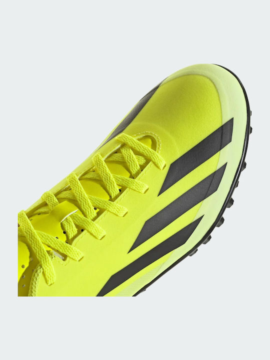 adidas X Crazyfast Club Football Shoes with Molded Cleats Yellow